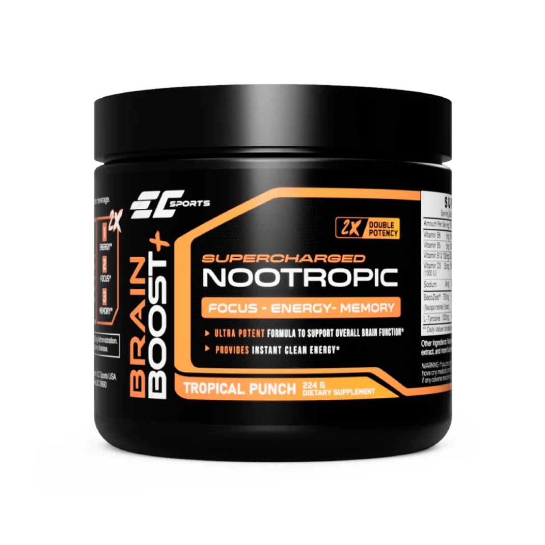 Brain Boost+ - Supercharged 2x potency – EC Sports Supplements