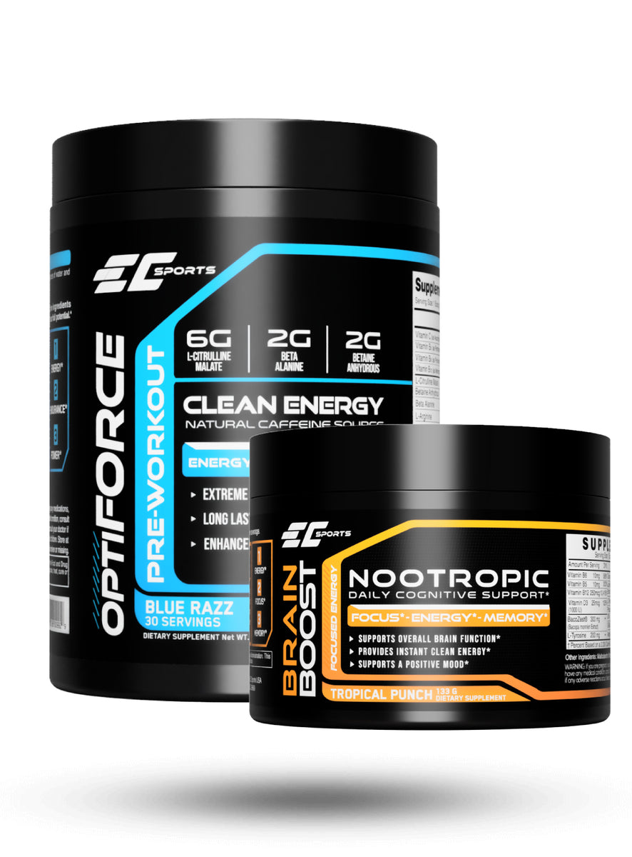 Ultimate Nootropic PreWorkout Stack EC Sports Supplements