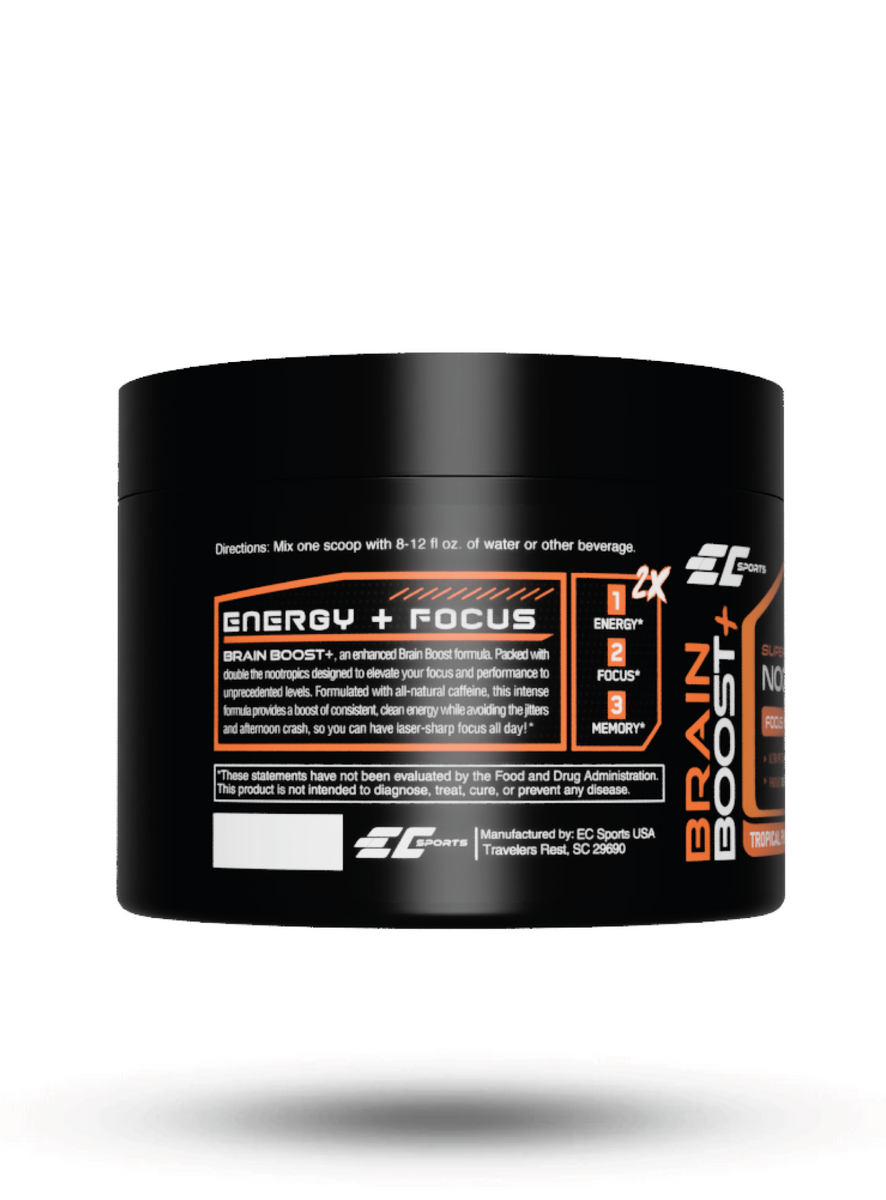 Brain Boost+ - Supercharged 2x potency – EC Sports Supplements