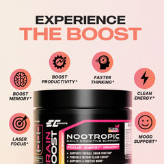 Brain Boost: Nootropic + Energy