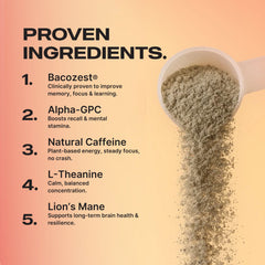 Brain Boost: Nootropic + Energy