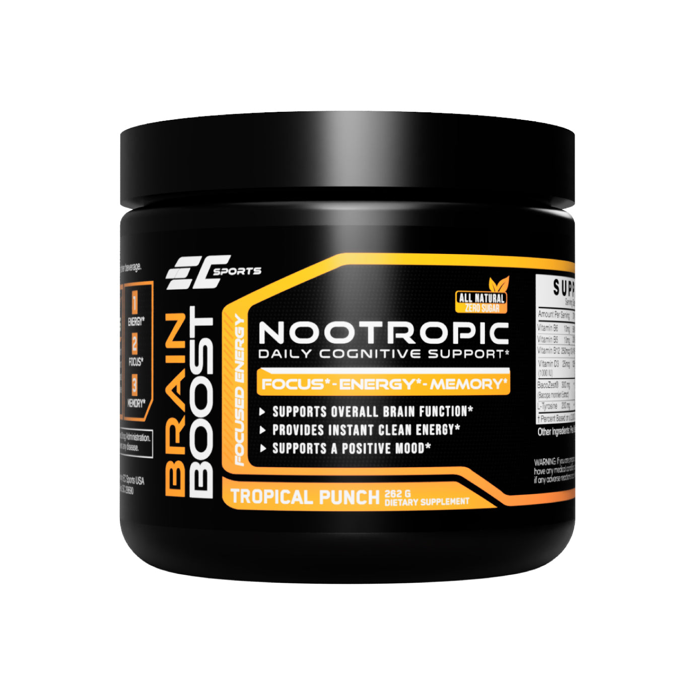 Brain Boost: Nootropic + Energy – EC Sports Supplements