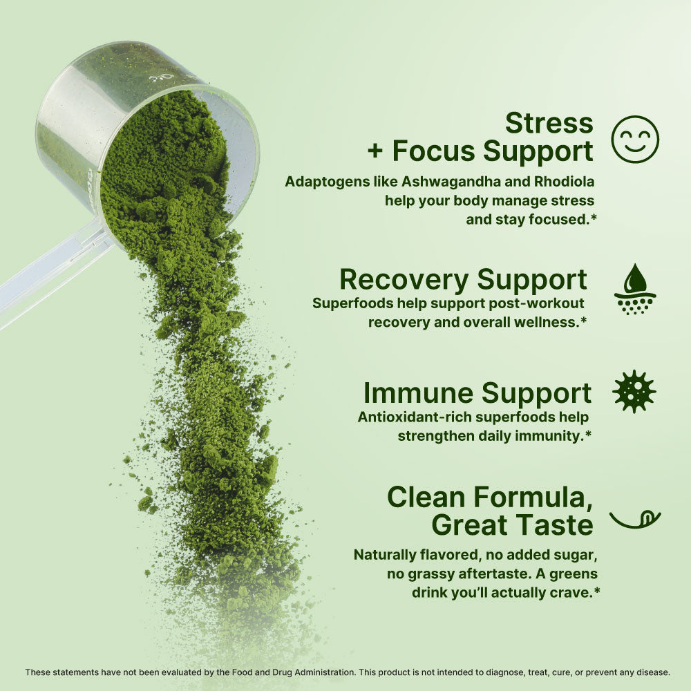 Greens & Reds SuperFood + Mental Boost