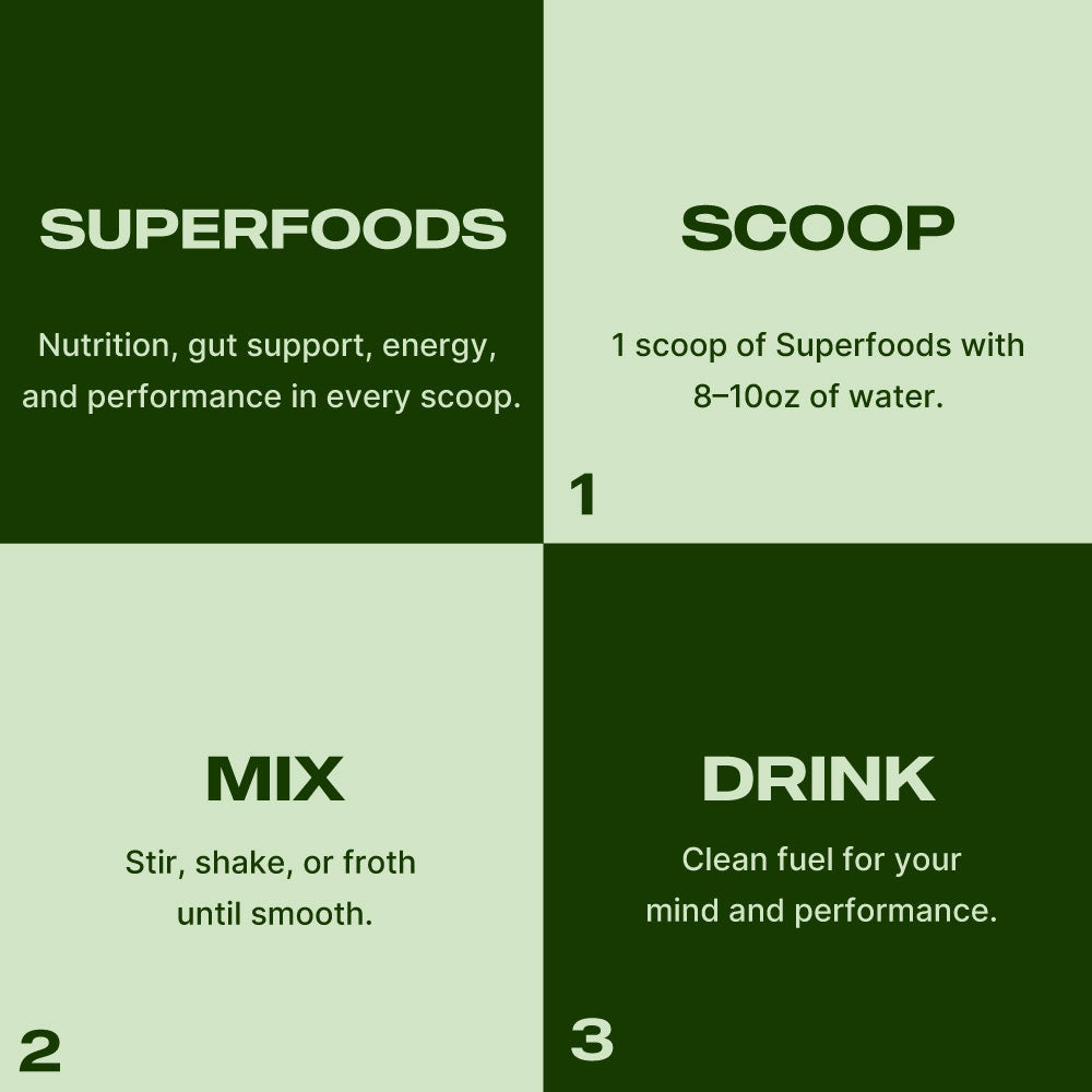 Greens & Reds SuperFood + Mental Boost