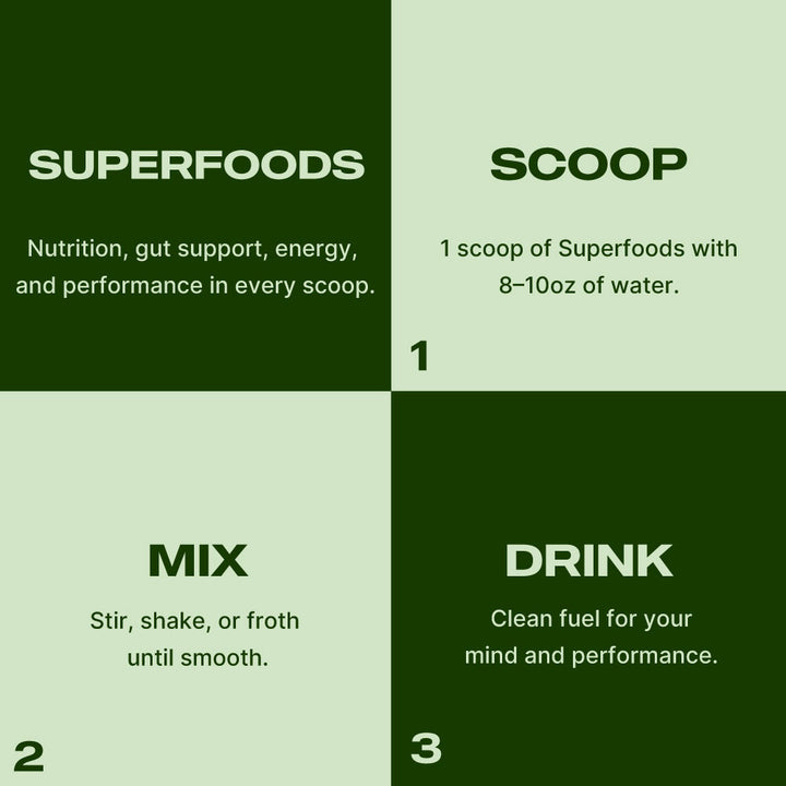 Greens & Reds SuperFood + Mental Boost