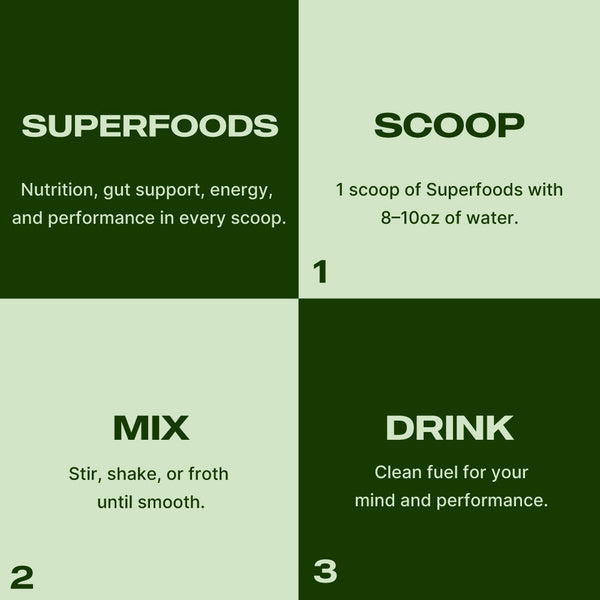 Greens & Reds SuperFood + Mental Boost