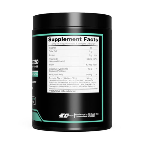 Hydrolyzed Collagen Peptides + Probiotics