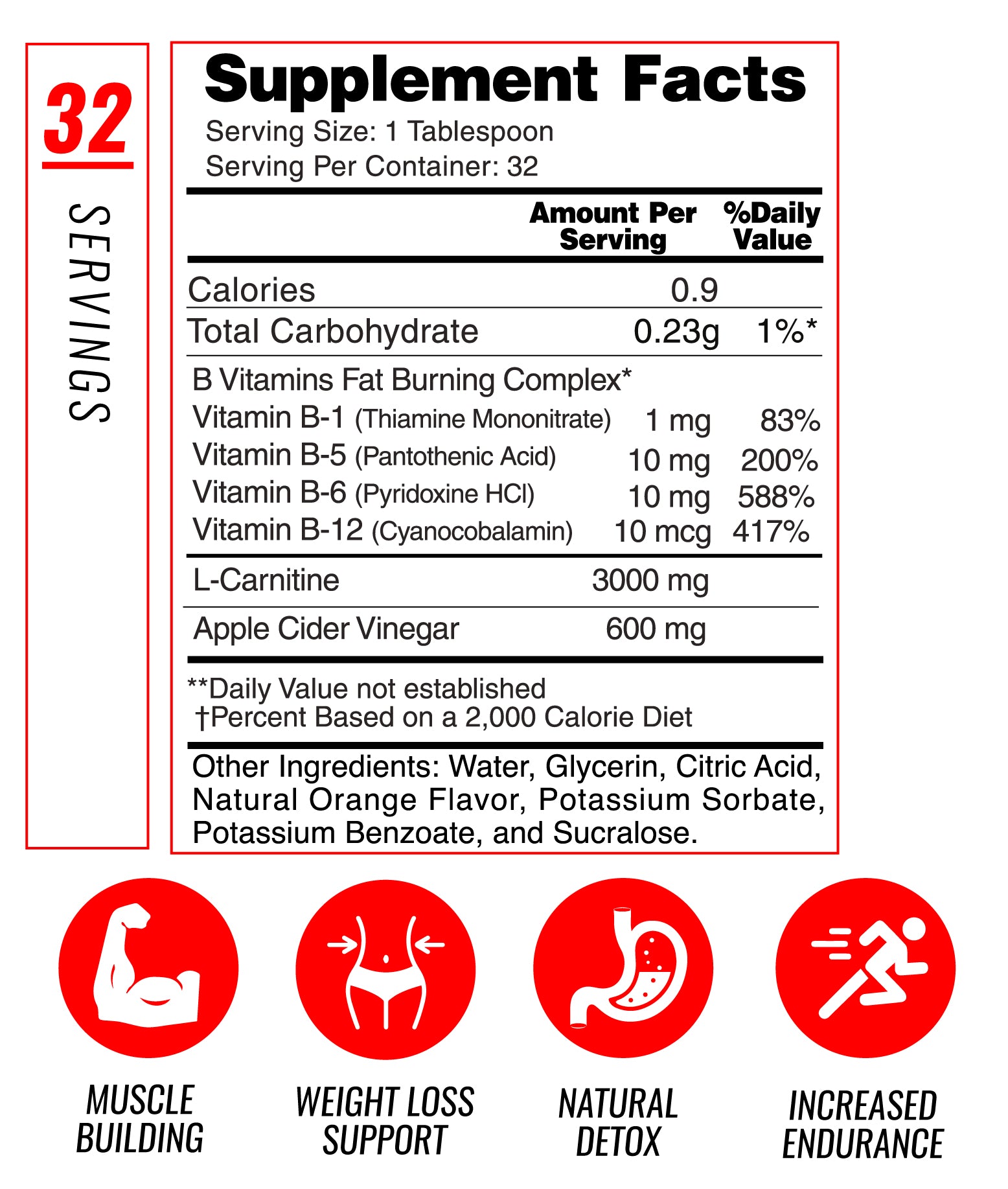 L-Carnitine with Apple Cider Vinegar EC Sports Supplements L-Carnitine with Apple Cider Vinegar EC Sports Supplements