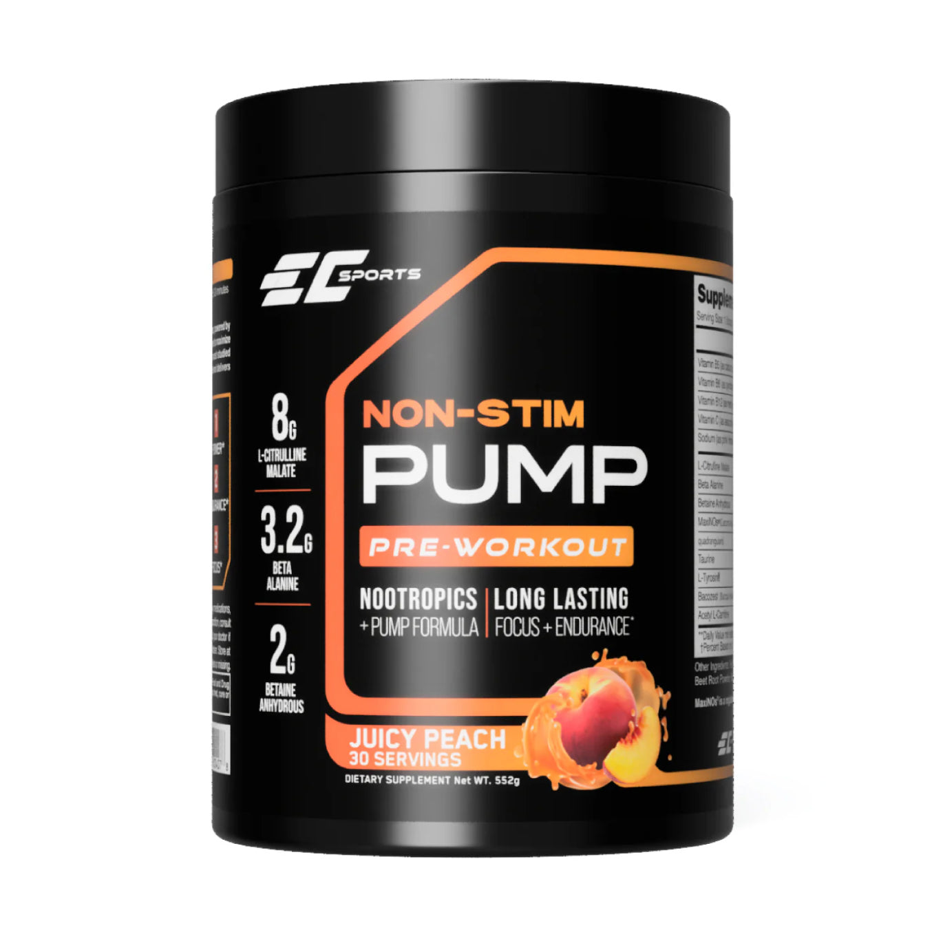 Non- Stim Pump - Nootropics + Pump