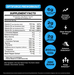 OptiForce Pre Workout - Clean Energy