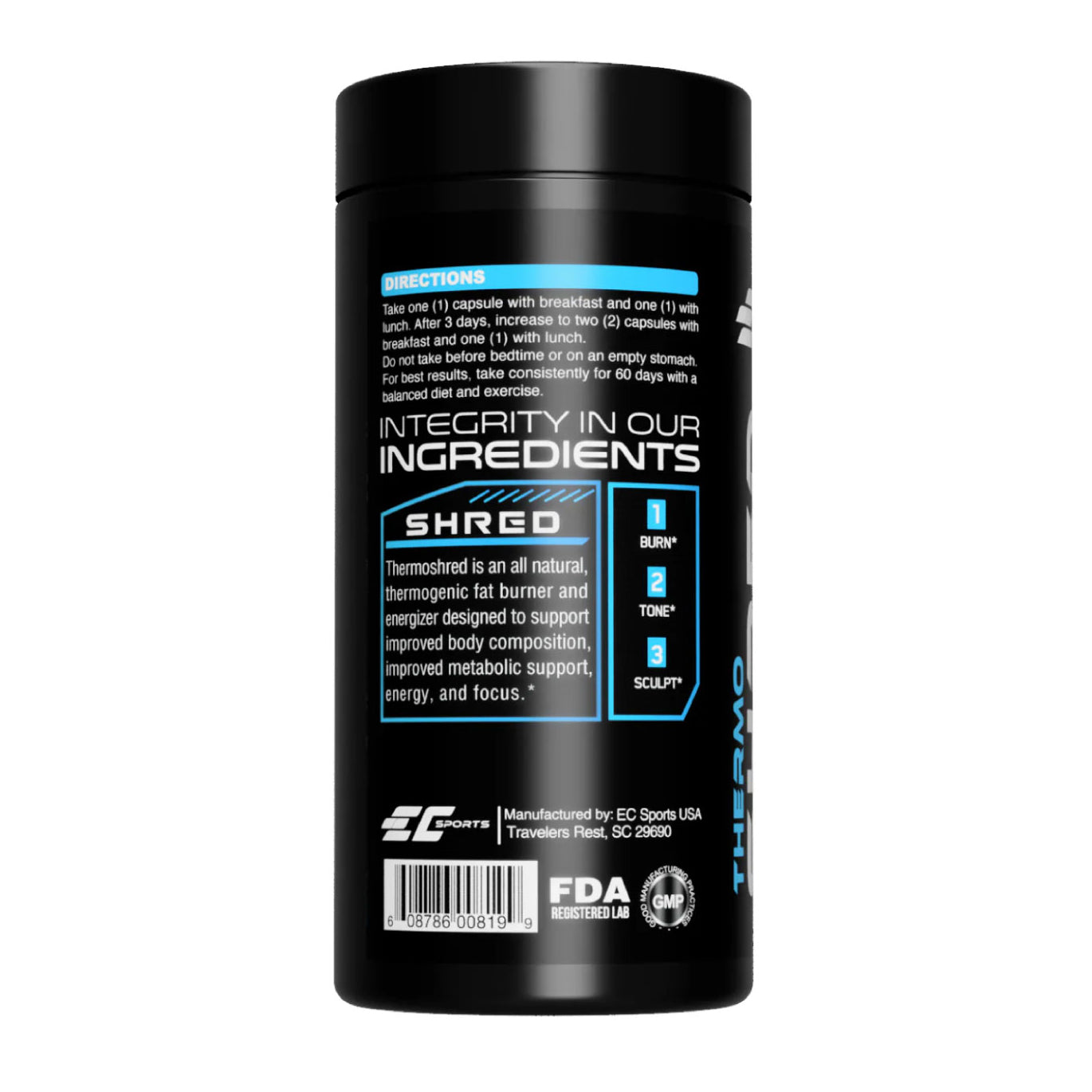 ThermoShred - Thermogenic Fat Burner - Supercharge Weight loss
