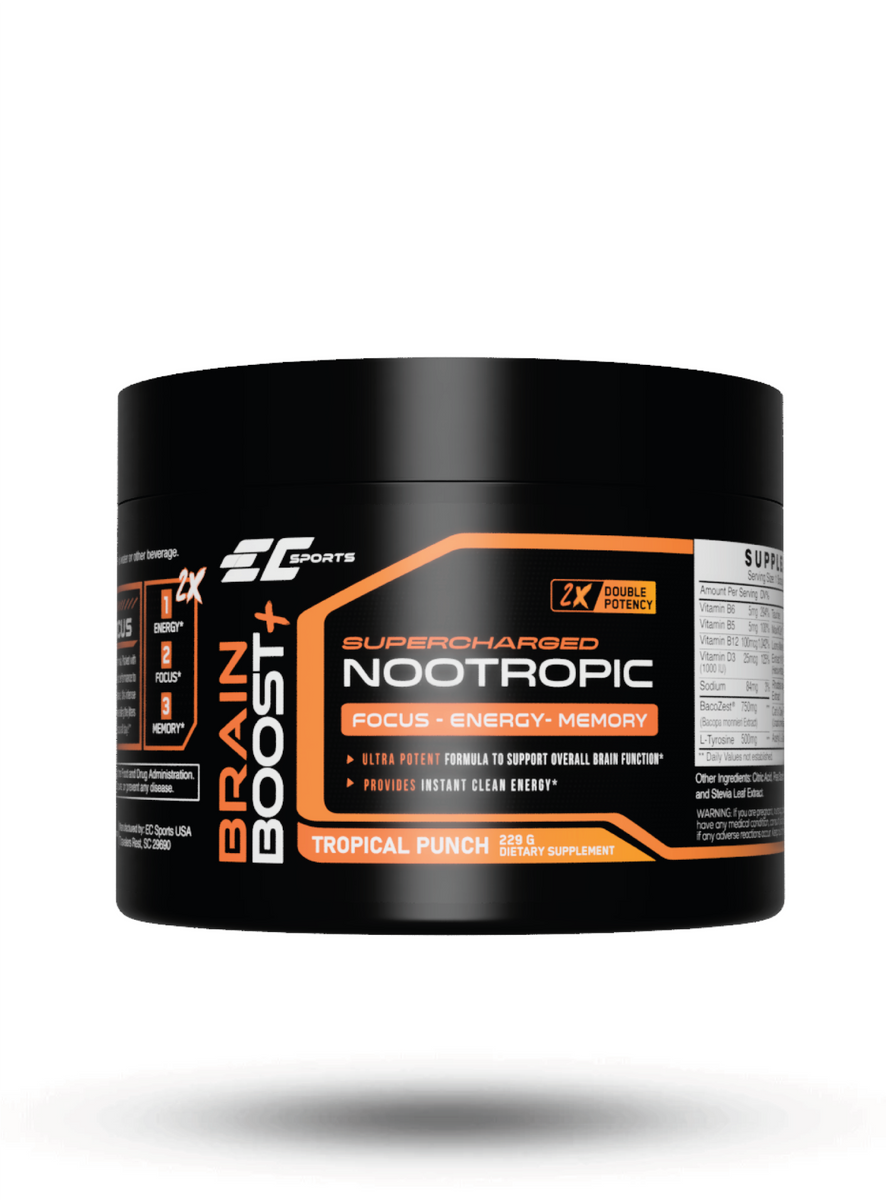 Brain Boost+ - Supercharged 2x potency – EC Sports Supplements