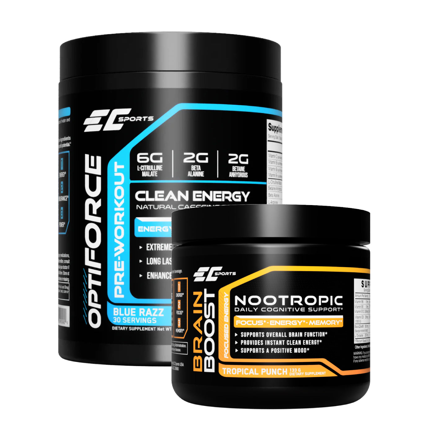 Ultimate Nootropic Pre-Workout Stack – EC Sports Supplements