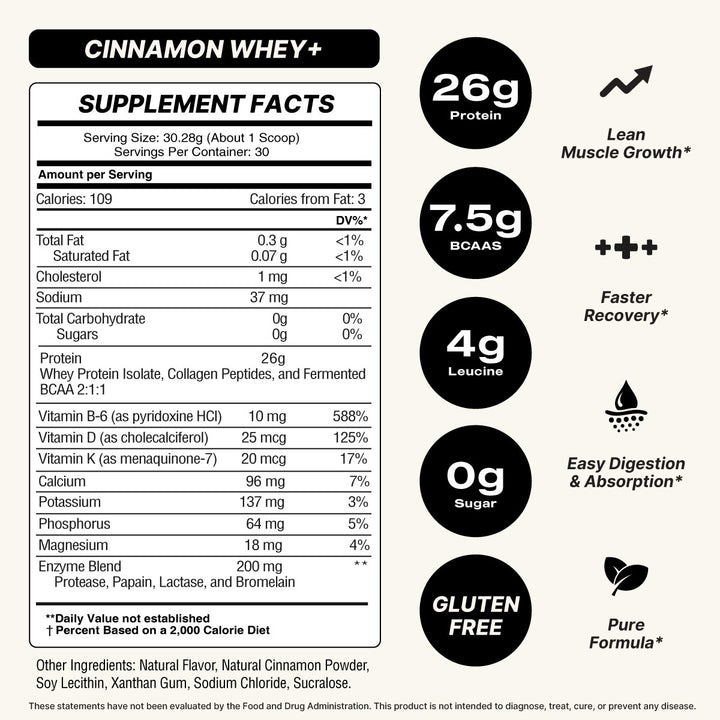 Whey + Superior Absorption Protein with Collagen Peptides