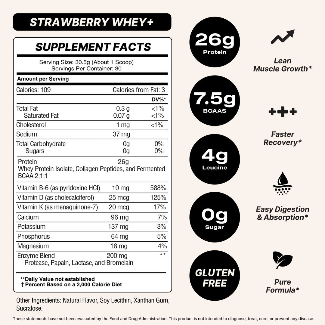 Whey + Superior Absorption Protein with Collagen Peptides