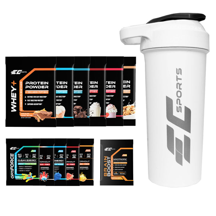 Sample Kit + Shaker Bottle