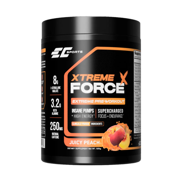 Xtreme Force Pre Workout - Energy, Power, and Focus Amplifier