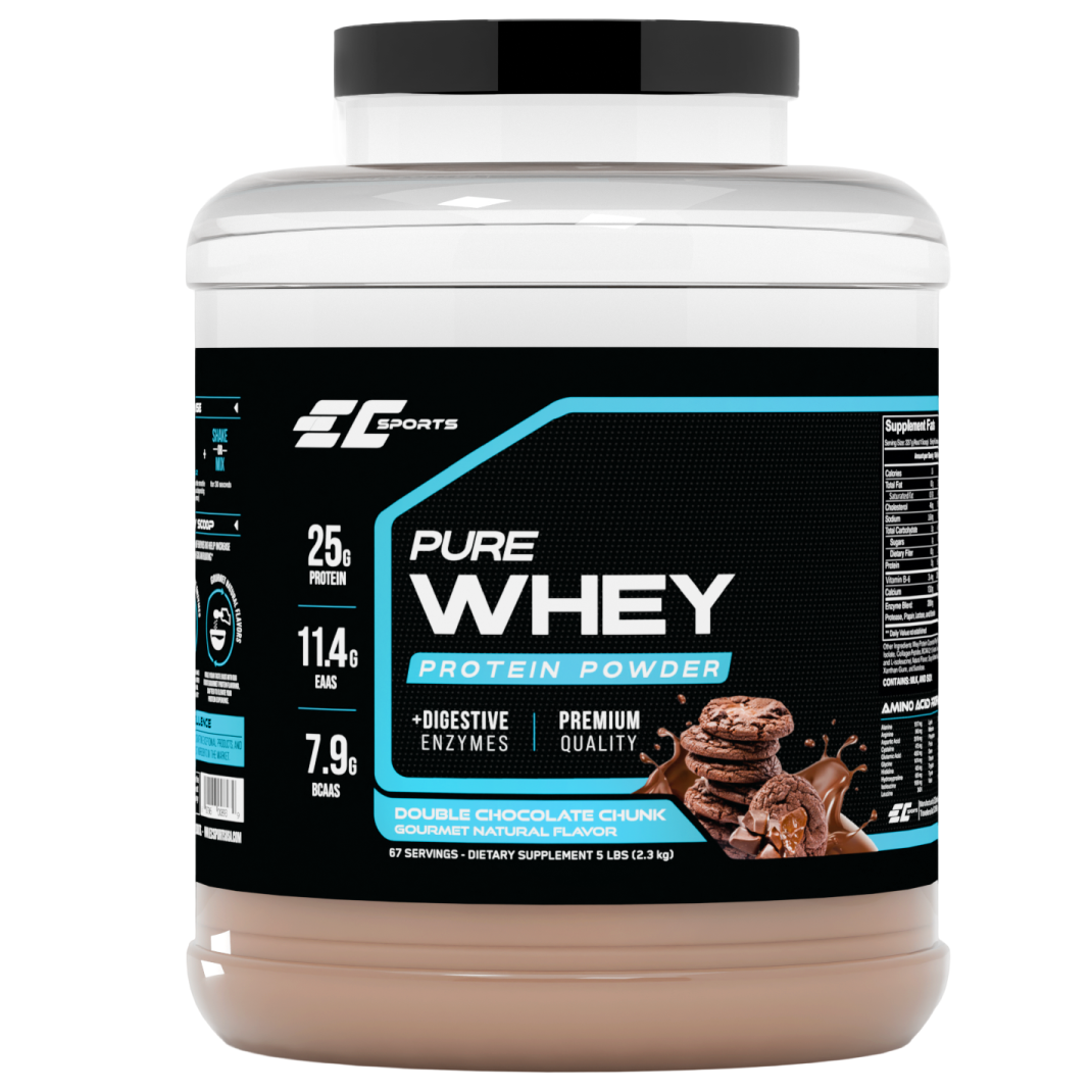 PURE WHEY + DIGESTIVE ENZYMES 5 LBS