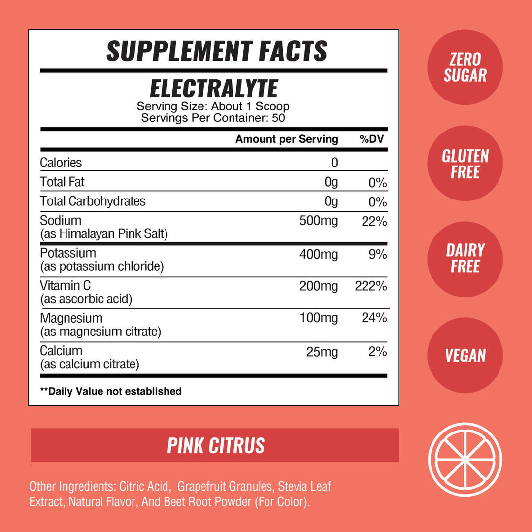 ElectraLyte Electrolytes - Intense Hydration