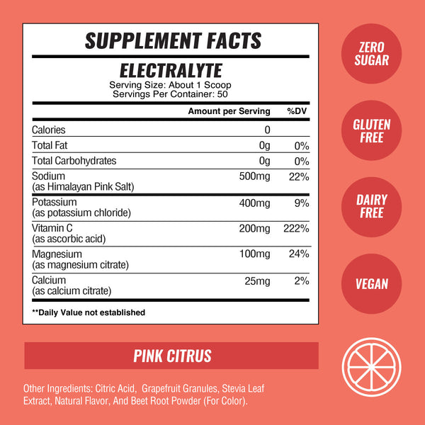ElectraLyte Electrolytes - Intense Hydration