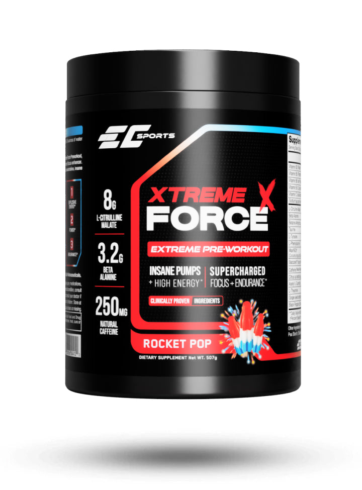 Xtreme Force Pre Workout - Energy, Power, and Focus Amplifier – EC ...