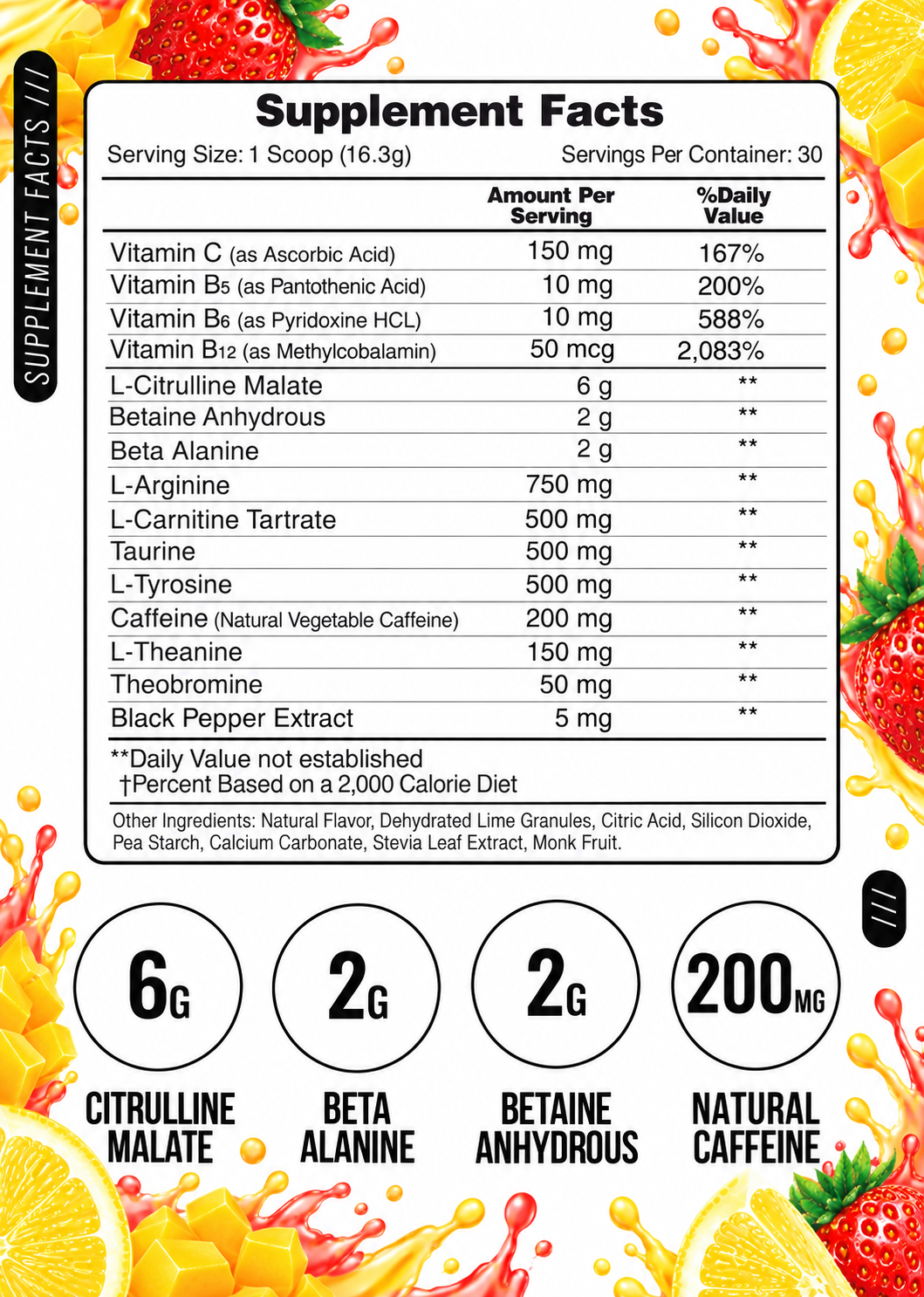 Supplement facts